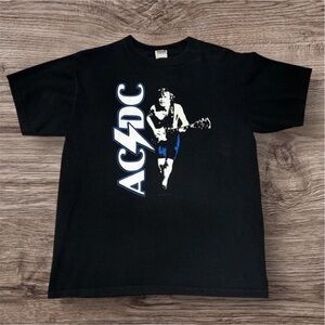 Acdc Y2K band tee size L rock and roll legends